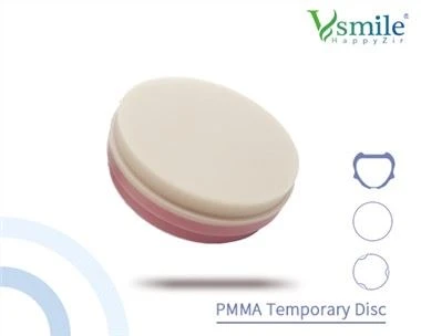 Pmma dentale a doppio strato
