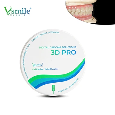 Zirconia multistrato 3D